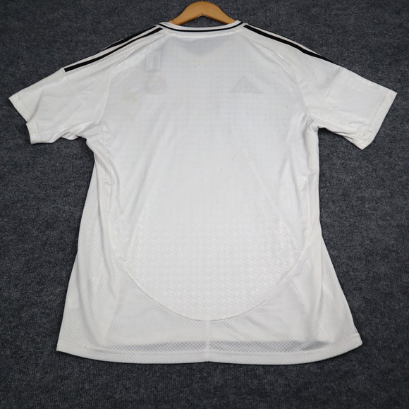Real Madrid 2024-25 White Home Jersey Adidas Mens Large Aeroready NWT READ - Picture 6 of 16